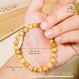  Vòng Tay Đá Thạch Anh Tóc Vàng VIP 7mm 8A 