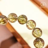  Vòng Tay Thạch Anh Tóc Xanh 12mm 6A 