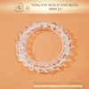  Vòng Tay Thạch Anh Trắng 8mm 2A 