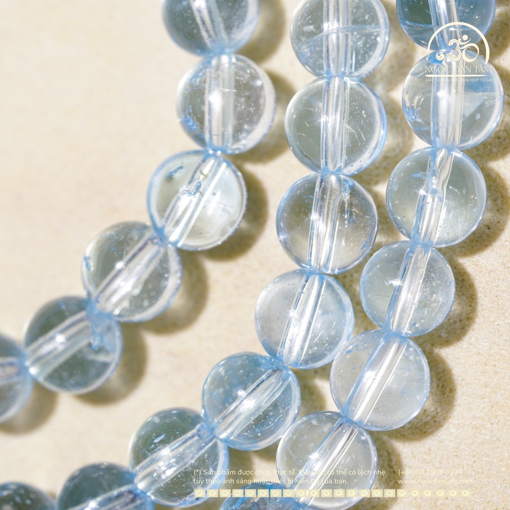  Chuỗi Vòng Tay Topaz 6mm 6A 