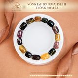  Vòng Tay Tourmaline Lu Thống 9mm 5A 
