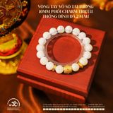  Vòng Tay Vỏ Sò Tai Tượng 10mm Phối Charm Trụ Lu thống Đính Đá 