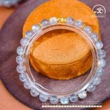  Vòng Tay Đá Xà Cừ 6mm 5A Phối Charm Trụ Hoa 5 Cánh 