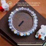  Vòng Tay Đá Xà Cừ 6mm 5A Phối Mặt Trăng 6mm 3A 
