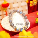  Vòng Tay Xà Cừ Vip 10-11mm 5A Phối Charm Chú Om 