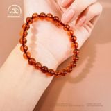  Vòng Tay Cognac Đậm 7mm 6gram 