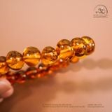  Vòng Tay Hổ Phách Cognac Vô Định Hình 17gram 