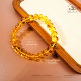  Vòng tay Hổ Phách Cognac Đồng Điếu 11gram 