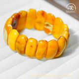  Vòng Tay Hổ Phách Mật Lạp Bản 