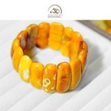  Vòng Tay Hổ Phách Mật Lạp Bản 