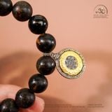  Vòng Tay Hổ Phách Rêu Cổ Đại 12mm 22gram 