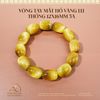 Vòng Tay Mắt Hổ Vàng Lu thống 12x16mm 5A