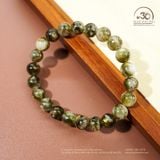  Vòng Tay Đá Mắt Rồng Xanh 8mm 2A 