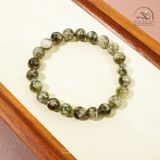  Vòng Tay Đá Mắt Rồng Xanh 8mm 2A 