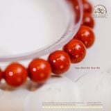  Vòng Tay Ngọc Bích Đỏ 7mm 5A 