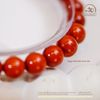  Vòng Tay Ngọc Bích Đỏ 7mm 5A 