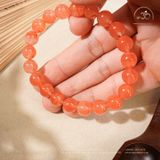  Vòng Tay Ngọc Nam Hồng 9mm 5A 