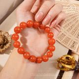  Vòng Tay Ngọc Nam Hồng 11mm 7A 