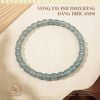  Vòng Tay Phỉ Thuý Băng Dáng Trúc 6mm 