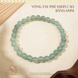  Vòng Tay Phỉ Thuý Cao Băng 6mm 