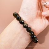  Vòng Tay Đá Sapphire Ánh Titan 9mm 5A 