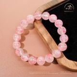  Vòng Tay Tường Vi Hồng 10mm 5A 