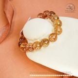  Vòng Tay Thạch Anh Tóc Đồng 14mm 5A 