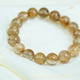 Vòng Tay Thạch Anh Tóc Đồng VIP 11mm 