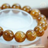  Vòng Tay Thạch Anh Tóc Đồng VIP 14mm 