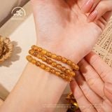  Chuỗi Vòng Tay Thạch Anh Tóc Nâu 6mm 7A 