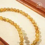  Chuỗi Vòng Tay Thạch Anh Tóc Nâu 6mm 7A 