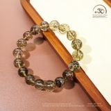  Vòng Tay Đá Thạch Anh Tóc Xanh 10mm 6A 