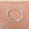 Vòng Tay Thạch Anh Trắng 2A - 12mm