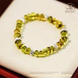  Vòng Tay Thanh Phách Phối Charm Bi Bạc Xoắn Lớn 