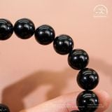  Vòng Tay Đá Tourmaline Đen 12mm 2A 