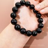  Vòng Tay Đá Tourmaline Đen 12mm 2A 