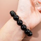  Vòng Tay Đá Tourmaline Đen 12mm 2A 