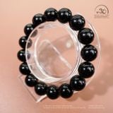  Vòng Tay Đá Tourmaline Đen 12mm 2A 