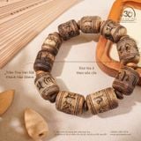  Vòng Tay Trầm Trúc Vạn Giã Khánh Hòa 16mm 