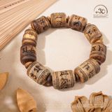  Vòng Tay Trầm Trúc Vạn Giã Khánh Hòa 16mm 