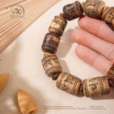  Vòng Tay Trầm Trúc Vạn Giã Khánh Hòa 16mm 