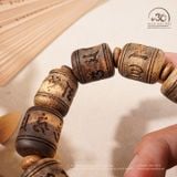  Vòng Tay Trầm Trúc Vạn Giã Khánh Hòa 16mm 