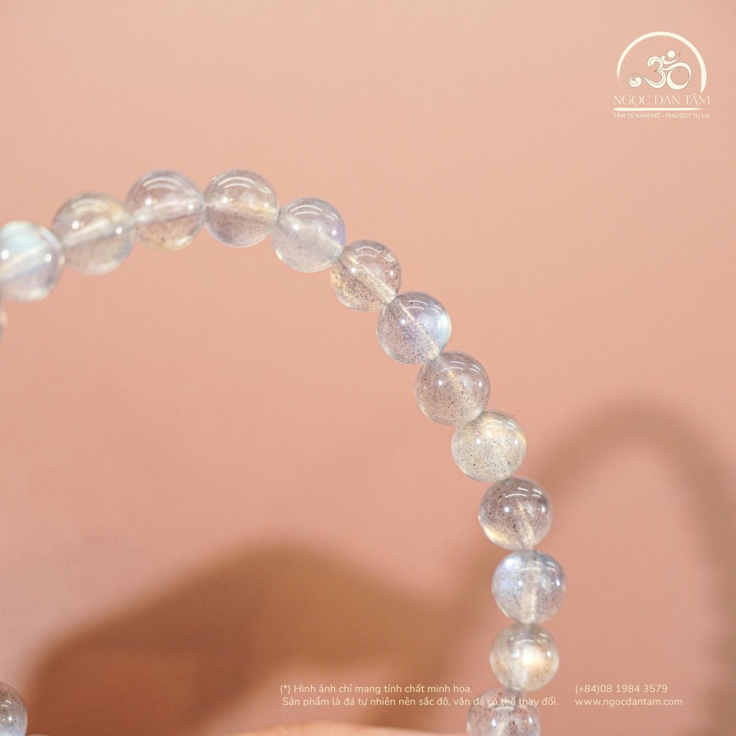  Vòng Tay Đá Xà Cừ 6mm 5A 