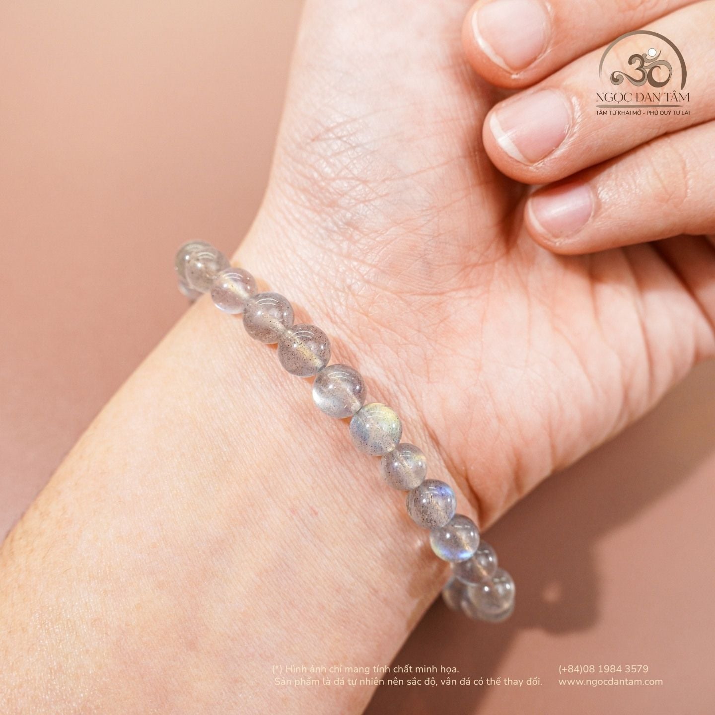  Vòng Tay Đá Xà Cừ 6mm 5A 
