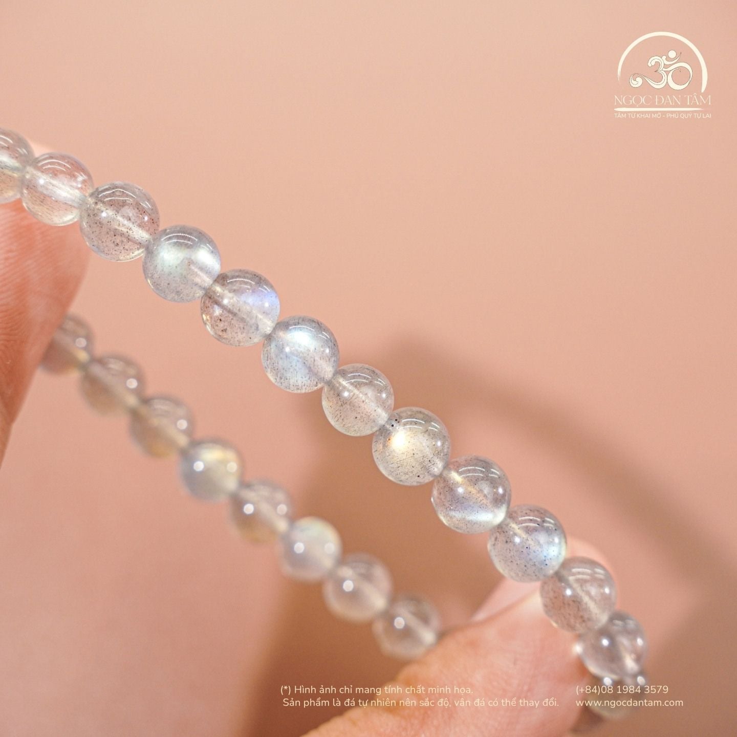  Vòng Tay Đá Xà Cừ 6mm 5A 