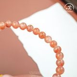  Vòng Tay Đá Mặt Trời 6mm 5A Phối Charm 