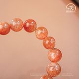  Vòng Tay Đá Mặt Trời 10mm 5A Phối Charm Tỳ Hưu 