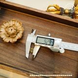  Zakiram Tây Tạng 9.29mm - Bạc 925 Mạ Vàng Cao Cấp 