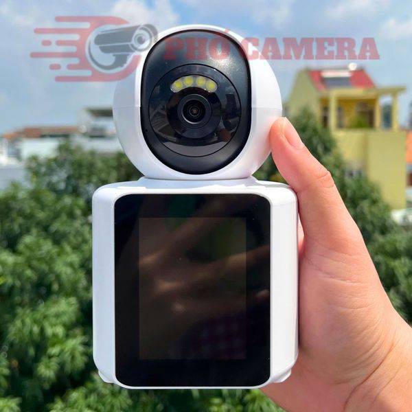 Coi Camera Camera Imcam Gọi Video Call Nói Chuyện 2 Chiều, Màn Hình 2.8 Inch