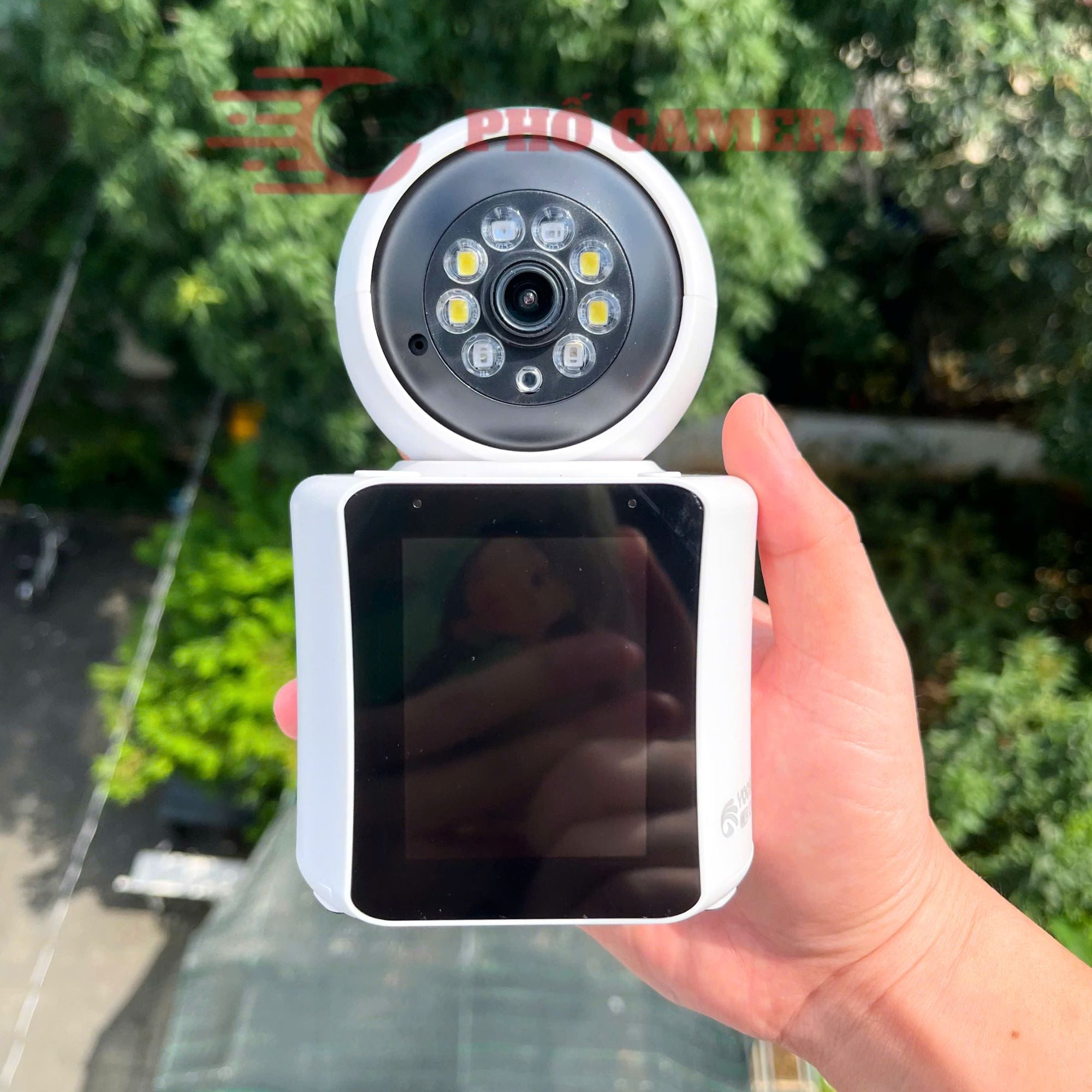 Coi Camera Camera Gọi Video Call Nói Chuyện 2 Chiều Trực Tiếp, Màn Hình 2.8 Inch